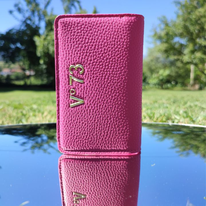 Cartera Billetera Fucsia Vº73