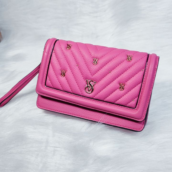 Cartera Fucsia Victoria´s Secret 