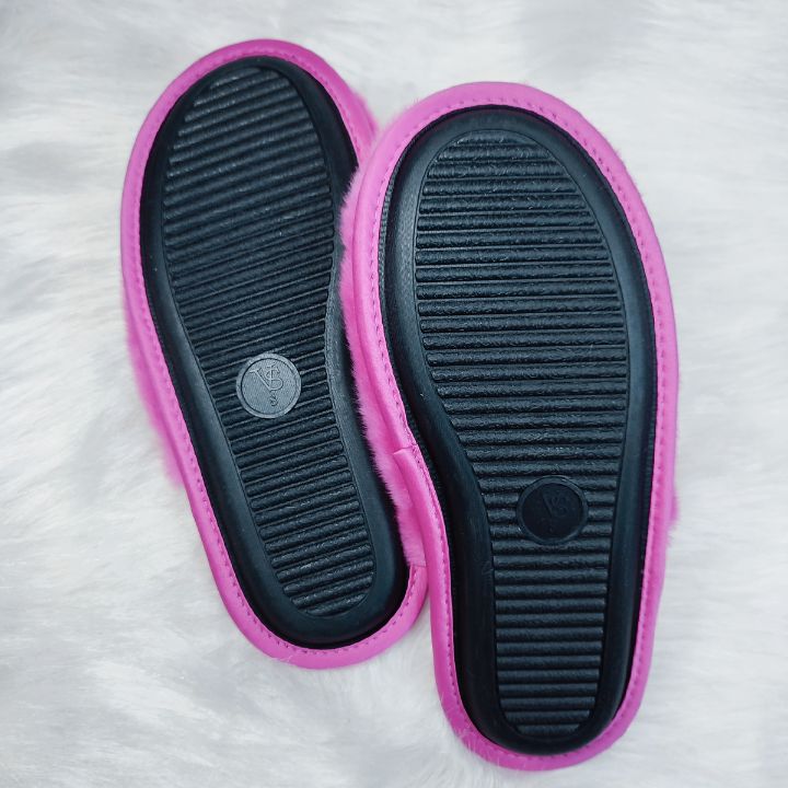 Pantuflas Fucsia Victoria´s Secret Suela